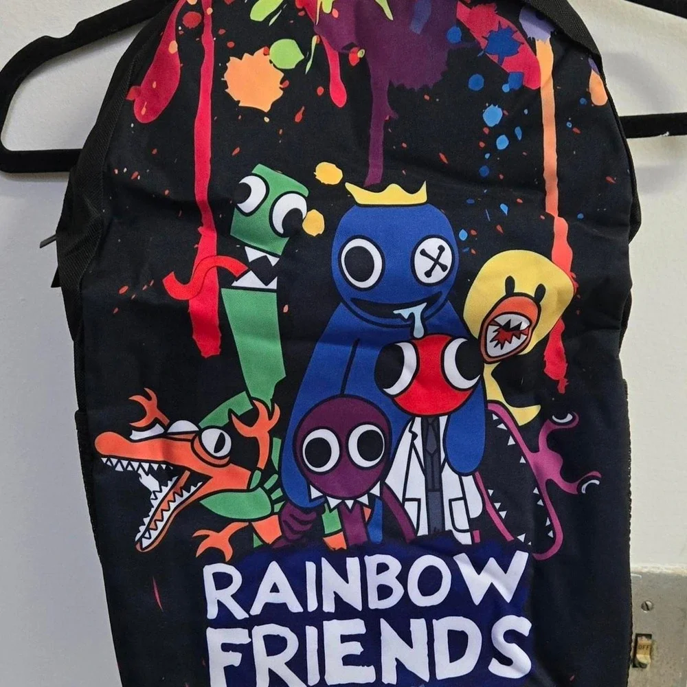 Rainbow Friends 3 pieces set backpack